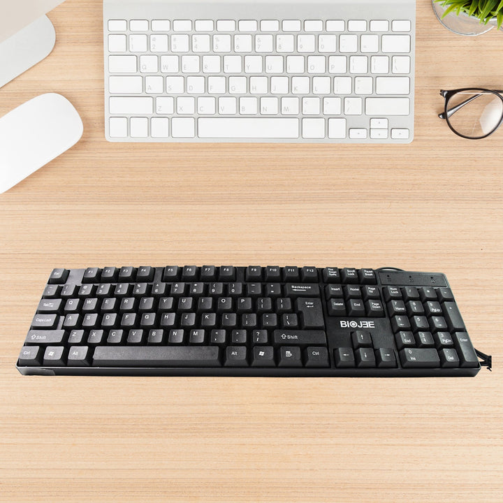 Wired USB Keyboard 104 Keys (1 Pc) - TezCart