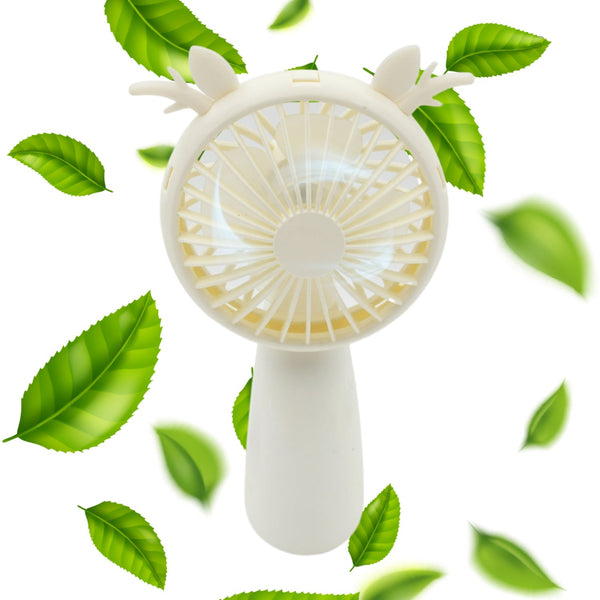 Mini USB Handheld Fan, Portable Rechargeable Mini Fan for Home, Office, Travel and Outdoor Use (1 Pc) Your Brand