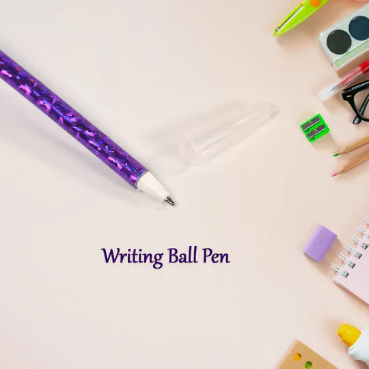 FASHION ROSE FLOWER & STAR DESIGN BALL PEN SMOOTH WRITING FOR WEDDING , EVENTS & MULTIUSE PEN ( SET OF 5PC) Your Brand