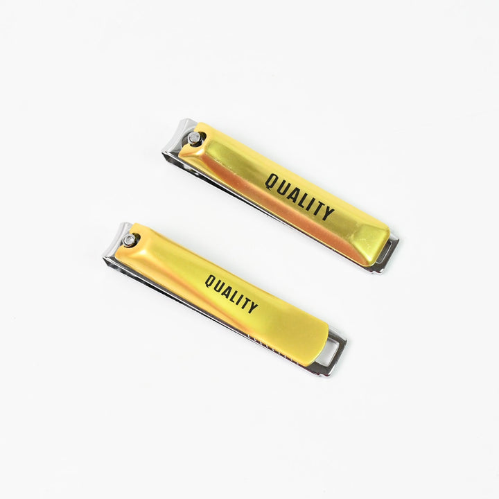 Stainless Steel Folding Portable Large Nail Clippers with Nail File (1 Pc / Mix Design) - TezCart