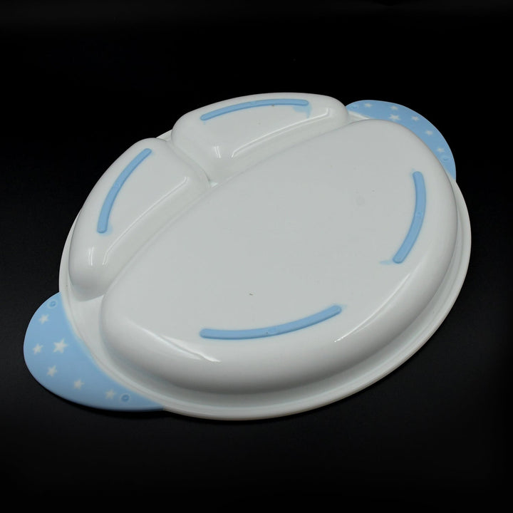 5in1 Baby Feeding Set for Kids and Toddlers,Children Children Dinnerware Set - Feeding Set for Kids, Cartoon Design Plate, Cup, Spoon, Fork  Tableware Cutlery for Kids Microwave (5 Pcs Set) Your Brand