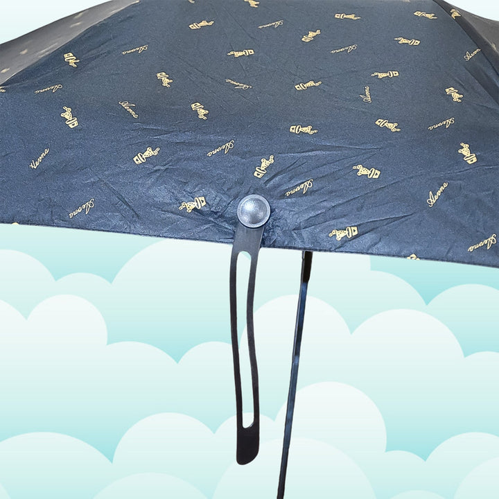 3-Fold Umbrella Summer Sun and Rain Protection Foldable Cute Umbrella || UV Protection Rain Sun Umbrella || Travel Accessories || Umbrella for Children, Girls, and Boys (1 Pc / With Zip Case)  Your Brand