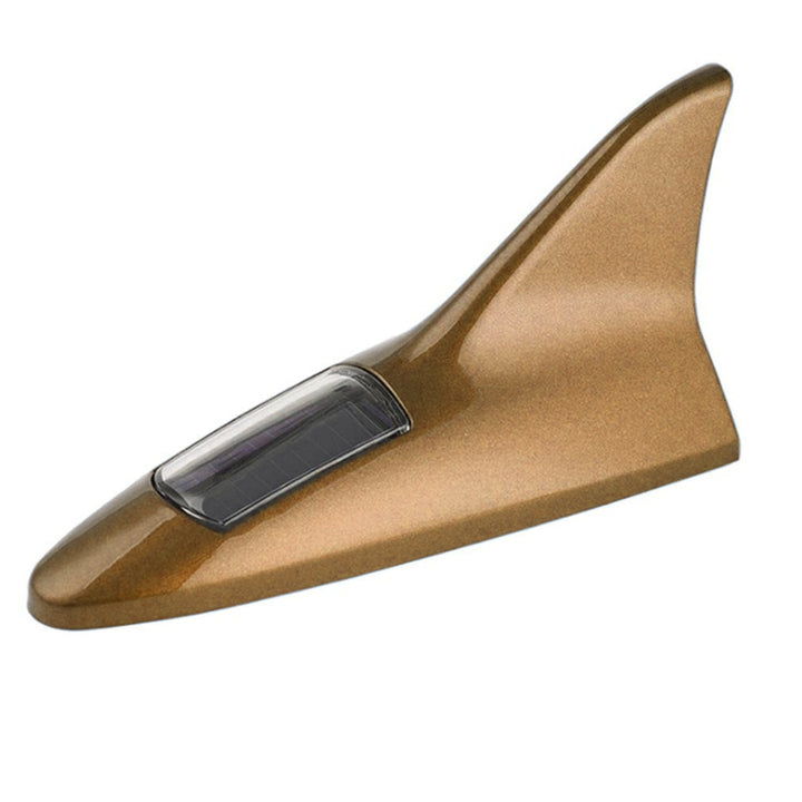 Shark Fin Light With Remote, LED Signal Antenna Solar Shark Fin Car Roof Light Sensor Decoration Flashing Lamps, Solar Powered Radio Signal for Car Lamp Accessories (1 Pc)  Your Brand