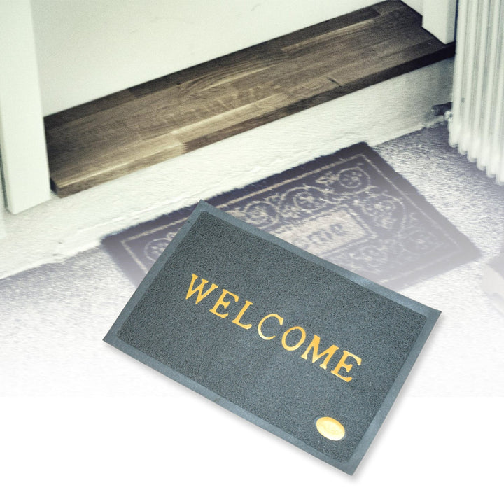 Welcome Door Mat for Home Entrance Outdoor Mat Anti Slip Heavy Duty and Waterproof | Easy to Clean for Entry For Bedroom, Living Room (23x15 Inch) Your Brand