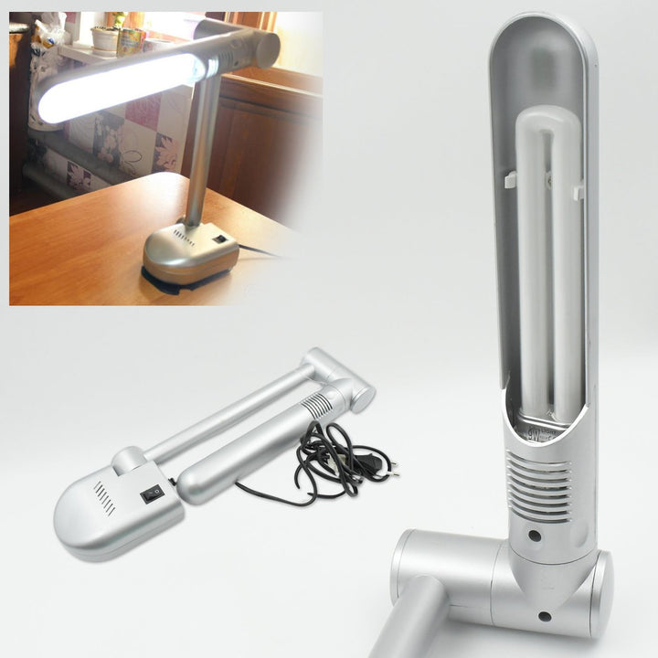 Multifunctional LED Desk Lamp Dimmable Office Lamp Children’s Student Desk Lamp Reading Lamp  White Eye-Caring Desk Light, Energy Saving Desk Lamp Table Lamp - Study Desk Lamp (1 Pc) Your Brand