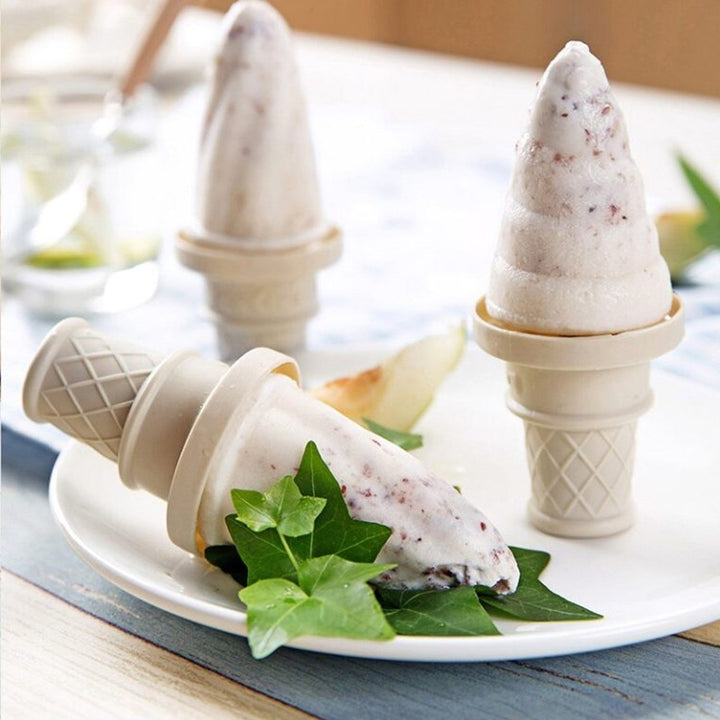 6 Pc ice candy maker Ice Cream Mold used for making ice-creams in all kinds of places including restaurants and ice-cream parlours etc. Your Brand