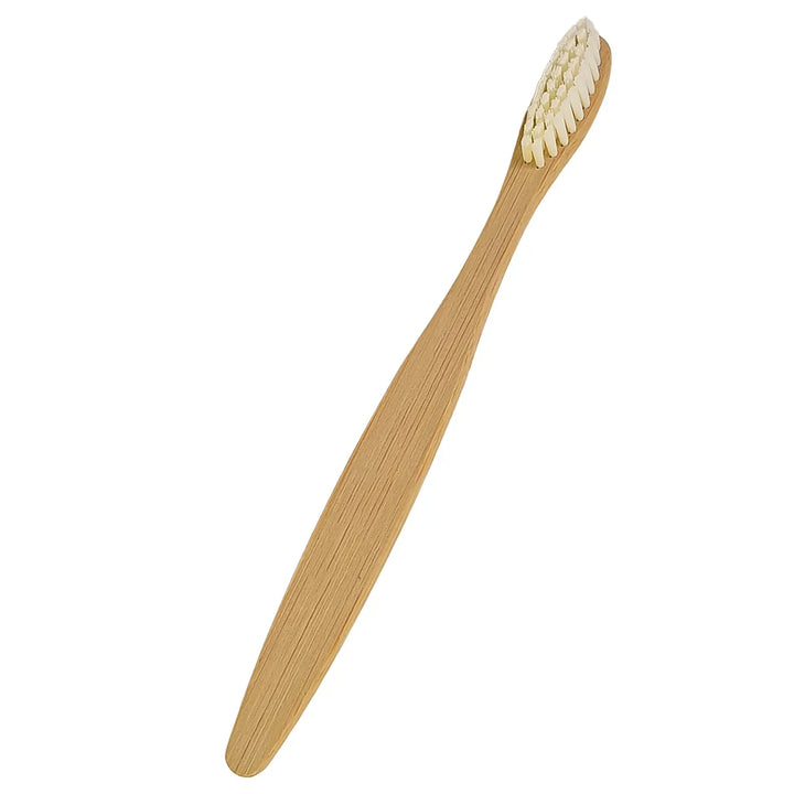 Wooden / Bamboo Brush Toothbrush Ultra Soft Bristles (1 Pc) - TezCart