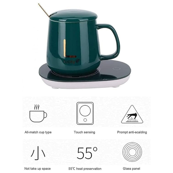 USB Coffee Mug Heater – Electric Cup Warmer (1 Set) - TezCart