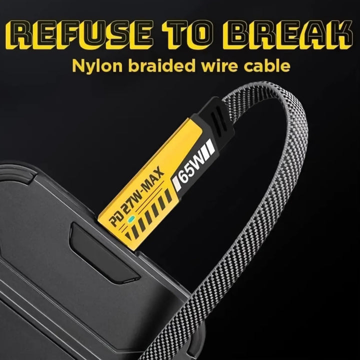 4 in 1 Charging Cable 65W Cable (1 Pc / 1 Mtr.) - TezCart