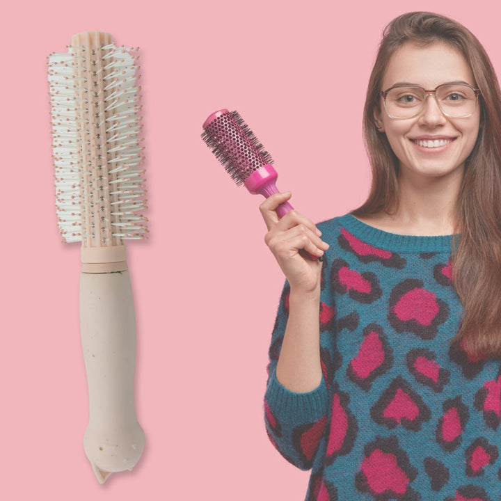 Massage Comb, Air Cushion Massage Hair Brush Ergonomic Matt Disappointment for Straight Curly Hair Cushion Curly Hair Comb for All Hair Types, Home Salon DIY Hairdressing Tool  (1 Pc) Your Brand