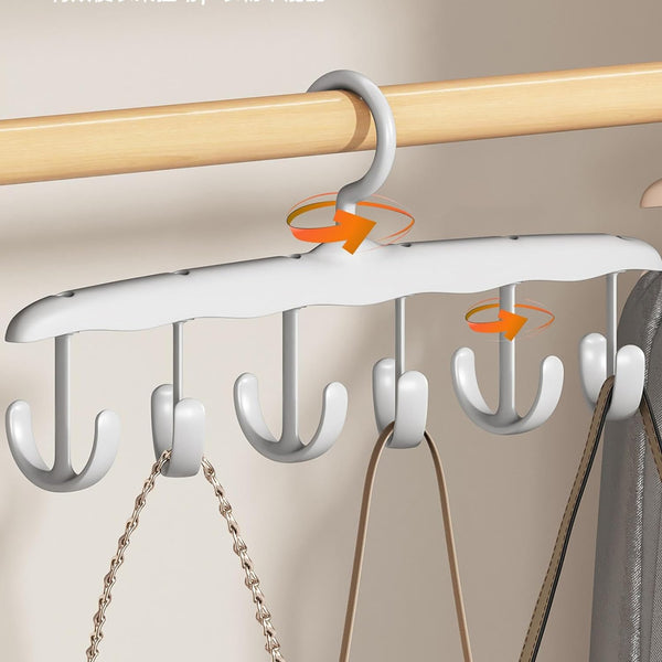 Tank Top Hanger, 12-Hook Space Saving Hanger, Capacity Rotatable Wood Space Saving Hanger Closet Organizers and Storage for Dorm & Apartment for Tank Top Your Brand