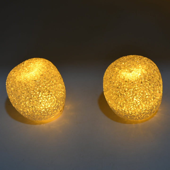 MULTI SHAPE SMALL LIGHT LAMPS LED SHAPE CRYSTAL NIGHT LIGHT LAMP (6 PC SET) Your Brand
