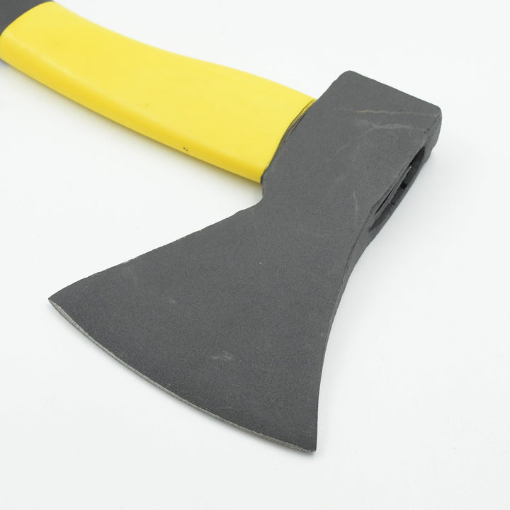 Gardening Tools Hatchet Axe Fiberglass Body Rubberized Handle Wood Cutting Axe, Camping Axe, Safety Axe, Pick Axe (972 Gm) Your Brand