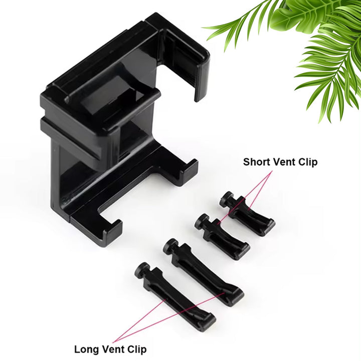 12857 Smartphone Car Phone Holder Car Air Conditioning Vent Phone Holder, Holder Stand for Mobile Phone Cellphone GPS, Dashboard Bracket for Car (1 Pc) Your Brand