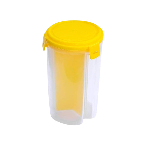 3 in 1 Transparent Air Tight Storage Dispenser Container Your Brand