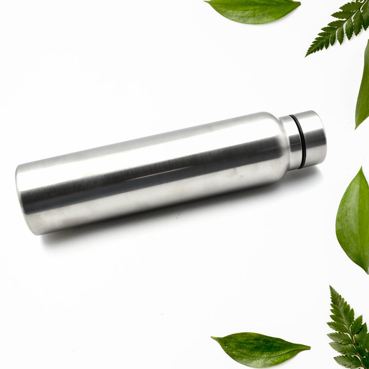 Stainless Steel Water Bottle, Fridge Water Bottle office / Gym / School 1000Ml - TezCart