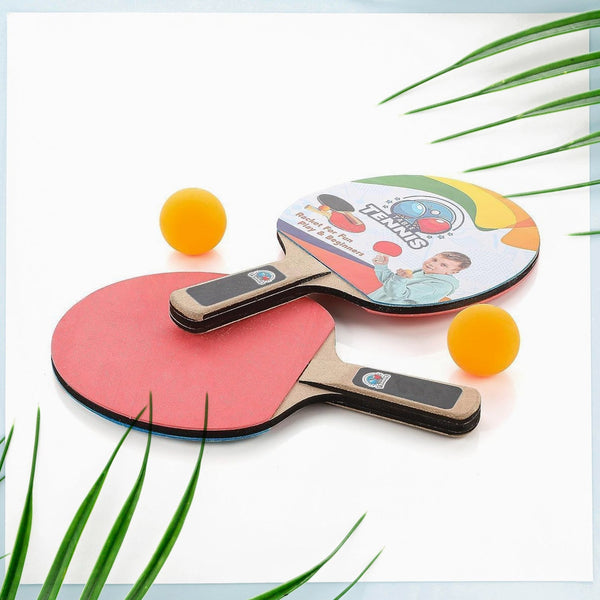 Portable Wiff Waff Rebound Table Tennis Trainer Set (1 Set) - TezCart