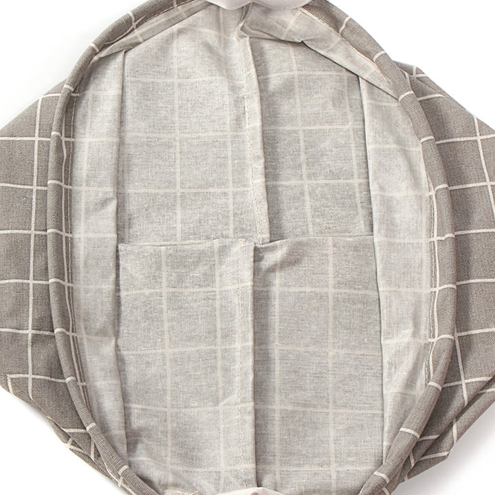 Folding Laundry Basket Round Storage Bag (1 Pc / 40 × 30 Cm) Your Brand