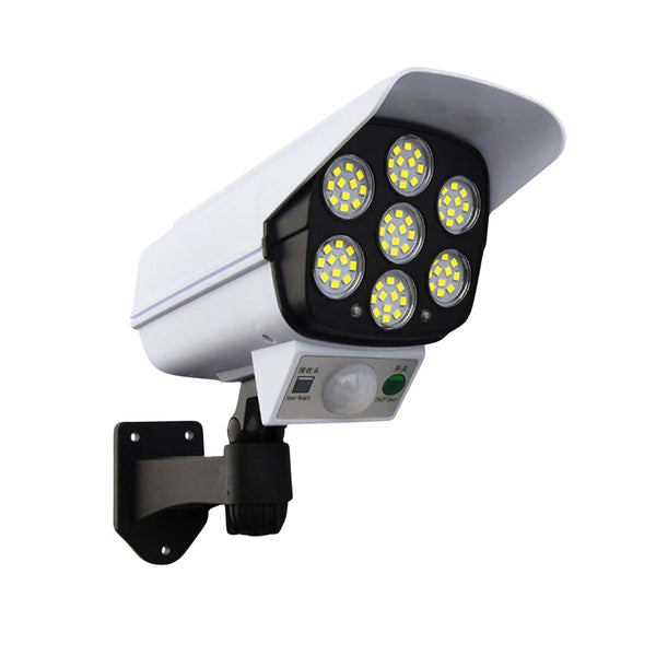 Solar Light Outdoor Motion Sensor Security Camera Shaped Dummy Wall Lamp (1 Pc) Your Brand