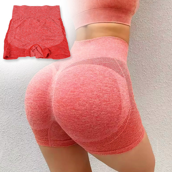 High Elastic Peach hip Lifting Yoga Shorts Women's Running Sports High Fitness Athletic Waist Yoga Workout Yoga Pants / Shorts Elastic Dress Soft Yoga Pants / Shorts Your Brand
