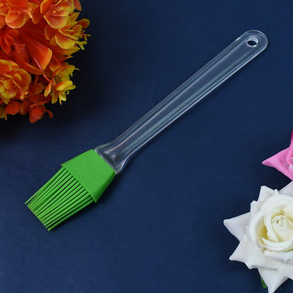 Silicone Spatula and Pastry Brush Special Brush for Kitchen Use (1 Pc / 23 Cm) Your Brand