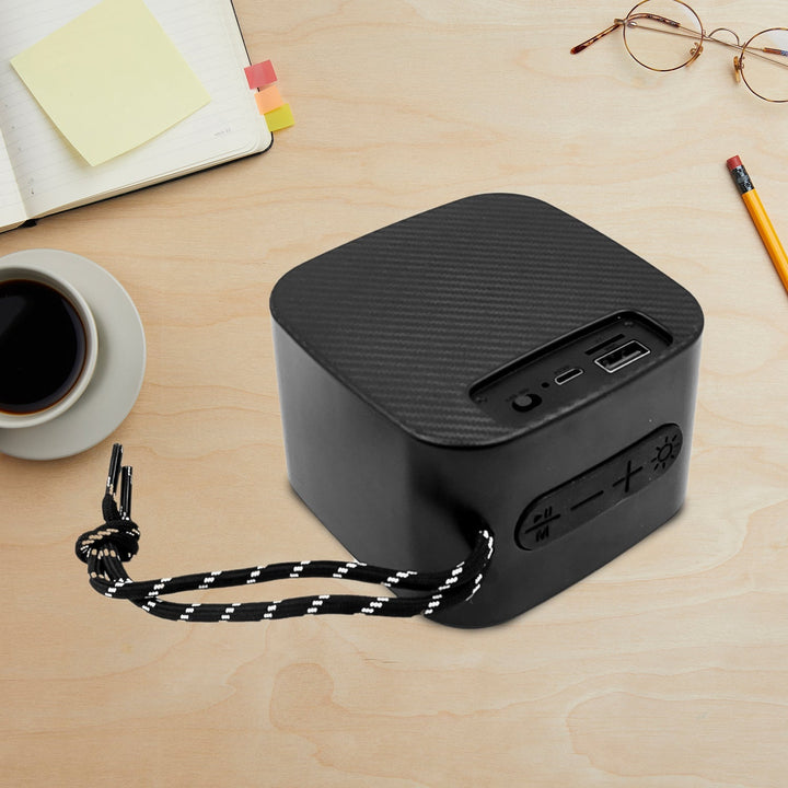 Portable Mini Wireless Bluetooth Speaker (Multicolor / Pack of 1) Your Brand