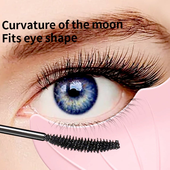 Multifunctional Easy To Clean Curved Silicone Eyeliner Stencils Wing Tips Quick Reusable for Makeup Tool for Beginners, Eyelashes Brush Curler Comb Eye Makeup Tool Female Supply (1 Pc) Your Brand
