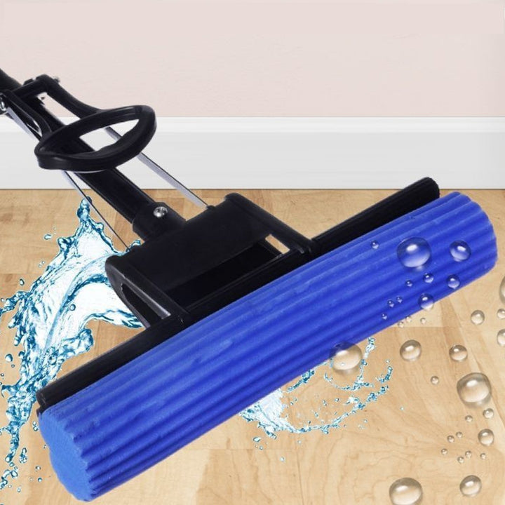 Floor Cleaning Squeeze Mop with Adjustable Telescopic Handle Squeegee Absorber Sponge Cleaner Pocha for Home Kitchen Bathroom (1 Pc) Your Brand