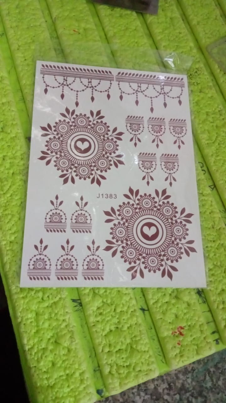 Temporary Tattoos Tattoo Sticker Skin Tattoo Stickers (1 Sheet) - TezCart