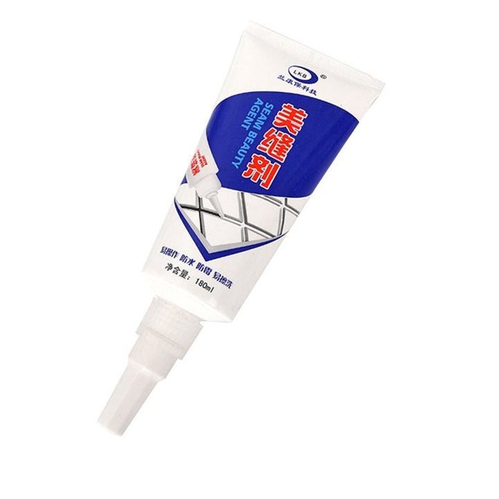 Waterproof Tile Gap / Crack / Grout Filler Water-Resistant Silicone Sealant for DIY Home Sink Gaps / Tiles Gaps / Grouts Repair Filler Tube For Home, Office, Bathroom, Toilets(180 Ml) Your Brand