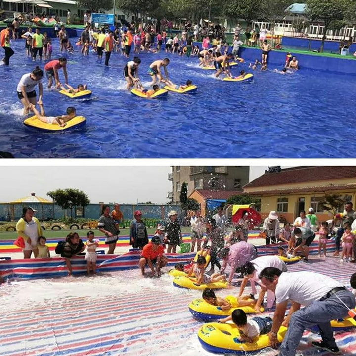 Inflatable Surfboard for Kids, Inflatable Bodyboard for Children with Handles, Portable Surfboard for Children, Outdoor Pool, Beach Floating Mat Pad Water Fun Your Brand