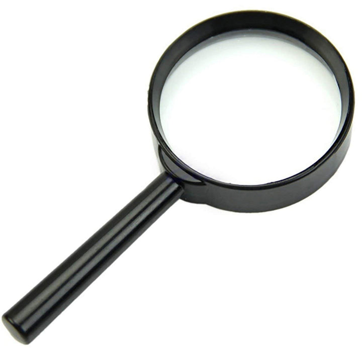 Magnifying glass Lens - reading aid made of glass - real glass magnifying glass that can be used on both sides - glass breakage-proof magnifying glass, Protect Eyes, 50 mm Your Brand