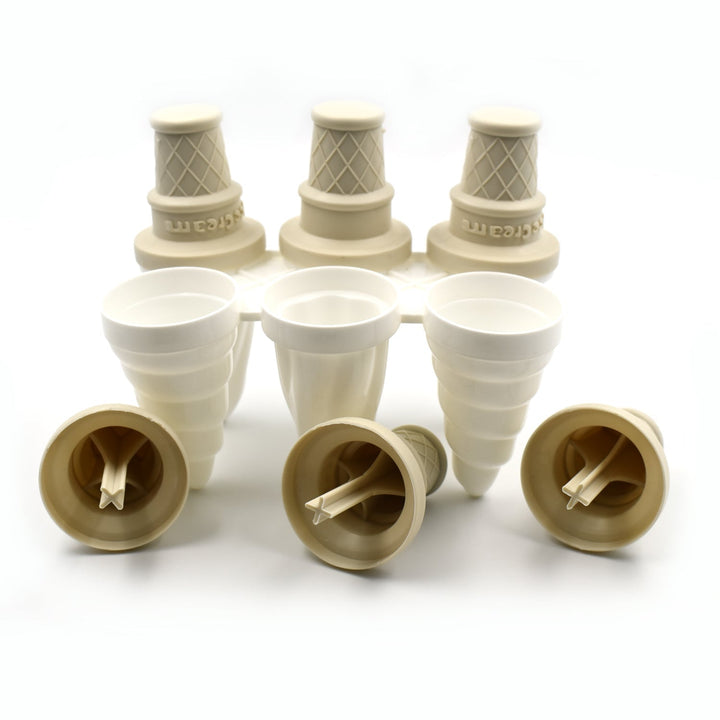 6 Pc ice candy maker Ice Cream Mold used for making ice-creams in all kinds of places including restaurants and ice-cream parlours etc. Your Brand
