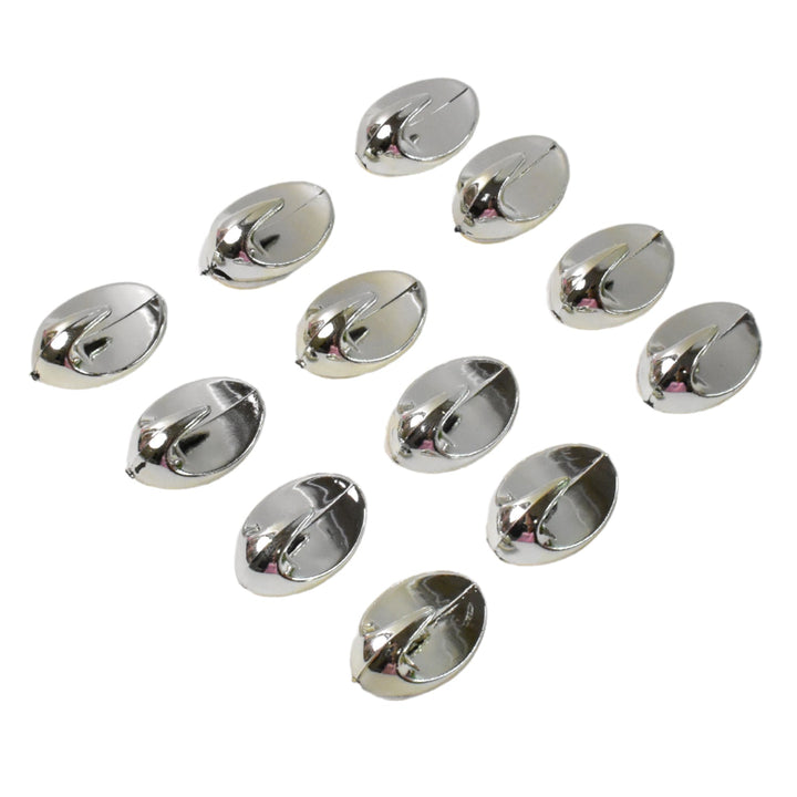 Plastic Multipurpose Wall hanging hook (12 Pcs Set / Mix Design) your brand