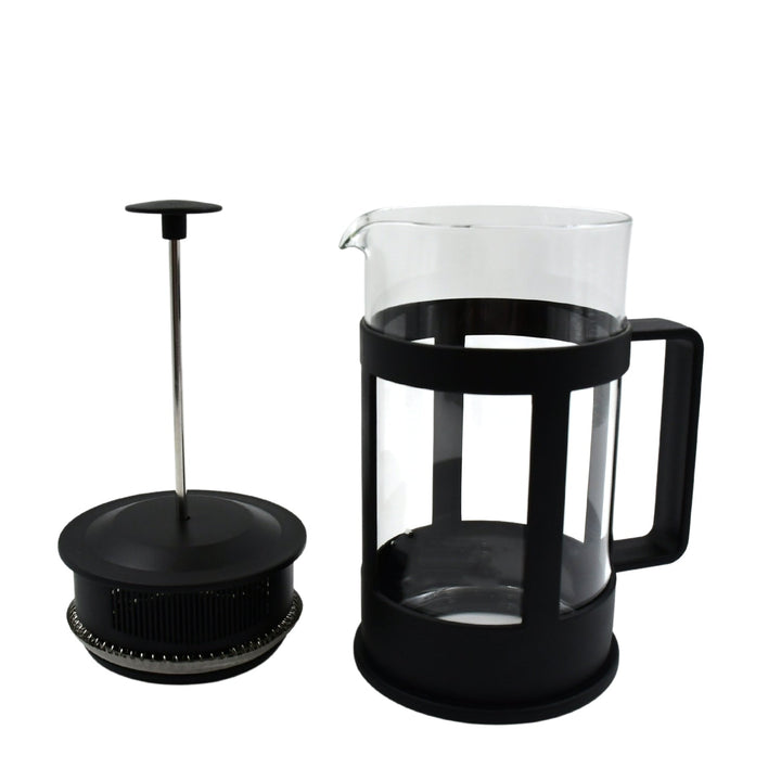 Coffee and Tea maker, Coffee Maker Glass Stainless Steel Coffee Press Glass Teapot for Camping Travel Gifts kitchen tools (Approx 350ml) Your Brand