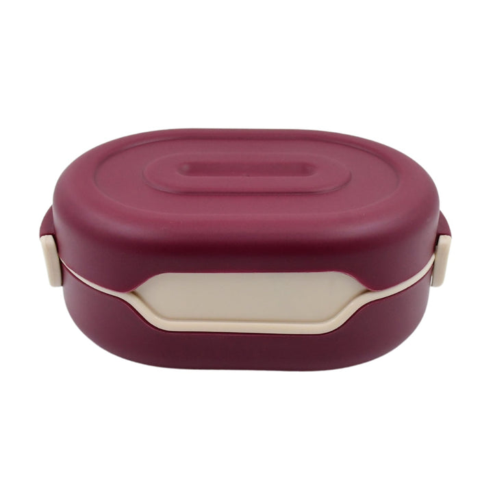 Airtight Food Grade Tiffin Box with 2 in 1 Spoon And 2 Compartment Your Brand