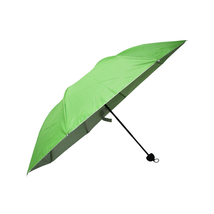 3 Fold Sun Protective Solid Foldable Outdoor Umbrella, Portable Sun, UV Protection Lightweight Rain Umbrella With Umbrella Case For Girls, Women, Men, Boys Your Brand