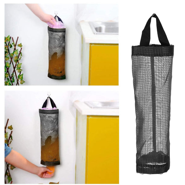 Hanging Waste Bag Holder, Garbage Bag Storage Bag, Widening Handle Hanging Sturdy for Store Garbage Bags Home Store Debris Kitchen, Bedroom Large Capacity for Restaurant (1 Pc) Your Brand