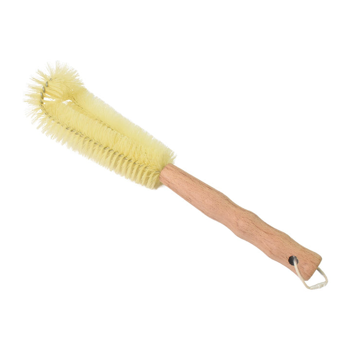 13 inch Bottle Brush, Bristle Brush with  Wood Handle, Washing Brush with Wooden Handle, Kitchen Cleaning Tool, Brushes for Dish, Tumbler, Teapot, Cup, Pan Your Brand