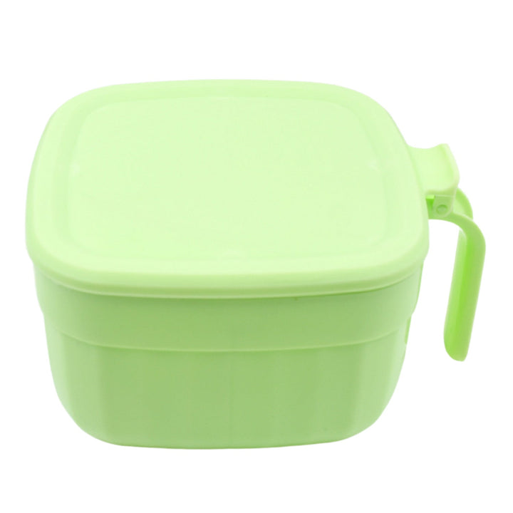 Multipurpose Dry fruit Set, Chocolate, Snacks Storage Box, Masala Box for Home and Kitchen Airtight Dry Fruit Plastic Storage Container Tray Set With Lid & 4 Compartment, 4 Spoon Container for Sweets, Chips, Cookies | (1 Pc) Your Brand