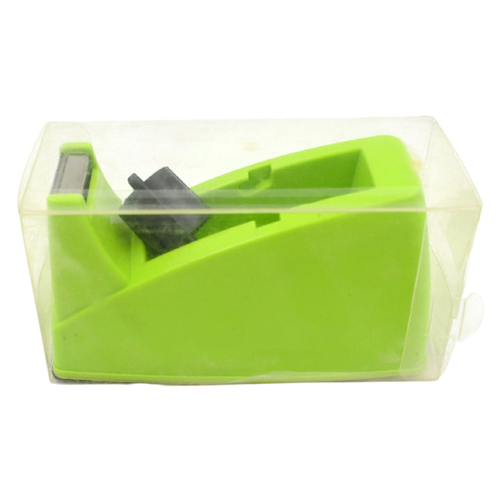 Plastic Tape Dispenser Cutter for Home Office use, Tape Dispenser for Stationary, Tape Cutter Packaging Tape School Supplies (1 pc / 515 Gm) Your Brand