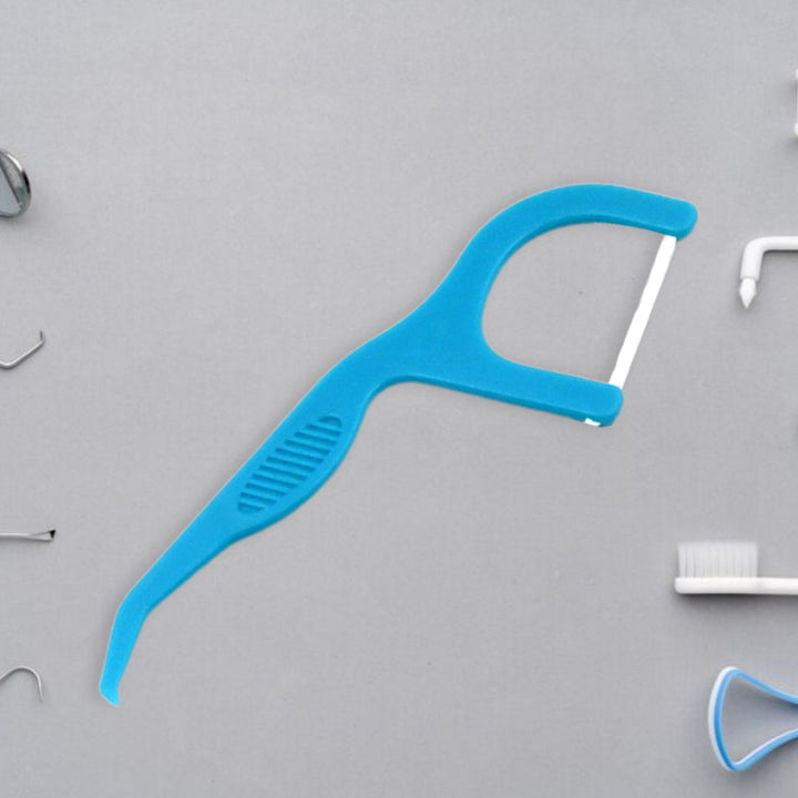 2 In 1 Tooth Picks Flosses, Portable Toothpicks, Resealable Oral Care Dental Flosser, Easy Storage Dental Pick for Fresh Breath and Healthy (30 Pcs Set) (Mix Color) Your Brand
