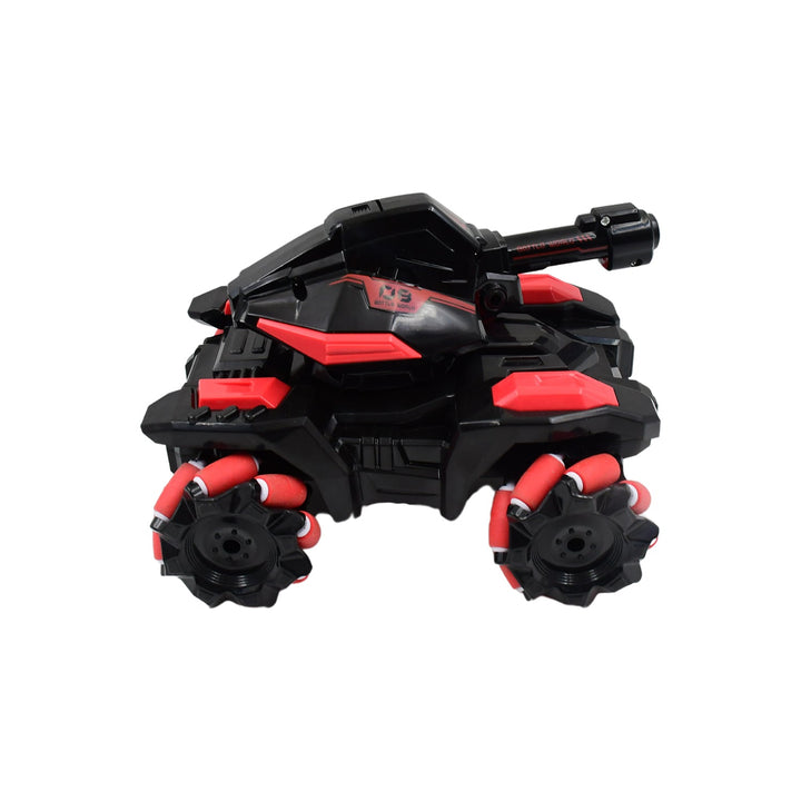 New Remote Control Vehicle 4wd Off Road Climbing Vehicle Water Bomb Armored Tank Battle Launcher Boys' Children's Toy Car (1 pc / With Remote) Your Brand