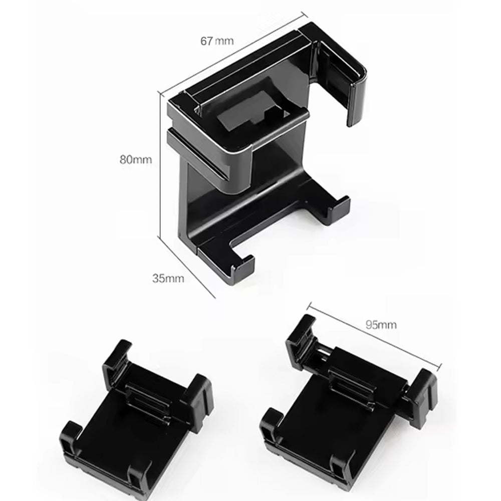 12857 Smartphone Car Phone Holder Car Air Conditioning Vent Phone Holder, Holder Stand for Mobile Phone Cellphone GPS, Dashboard Bracket for Car (1 Pc) Your Brand