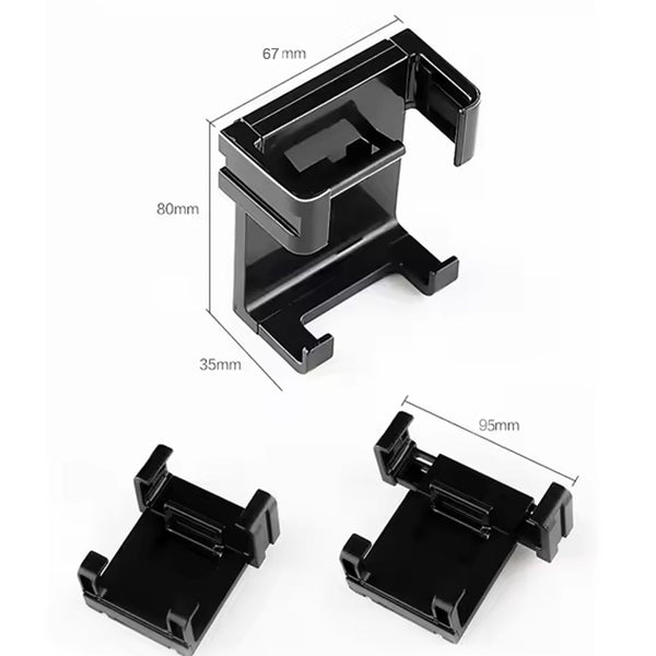 12857 Smartphone Car Phone Holder Car Air Conditioning Vent Phone Holder, Holder Stand for Mobile Phone Cellphone GPS, Dashboard Bracket for Car (1 Pc) Your Brand