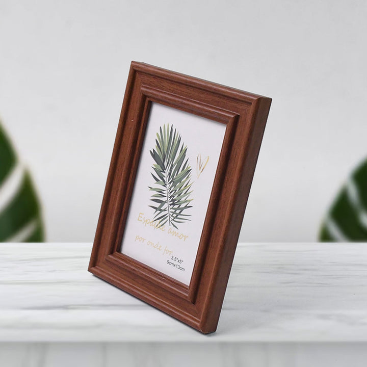 Creative Solid Wooden Photo Frame (Mix Design &amp; Size / 1 Pc) your brand