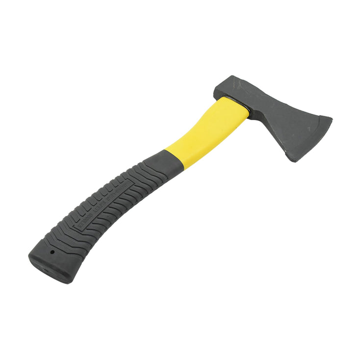 Gardening Tools Hatchet Axe Fiberglass Body Rubberized Handle Wood Cutting Axe, Camping Axe, Safety Axe, Pick Axe (972 Gm) Your Brand