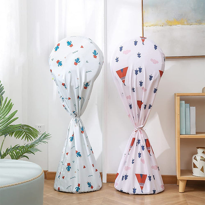Decorative Dustproof And Waterproof Table Fan Cover, Useful When The Fan Is Not In Use. (Mix Size / Design  / Mix Color) Your Brand