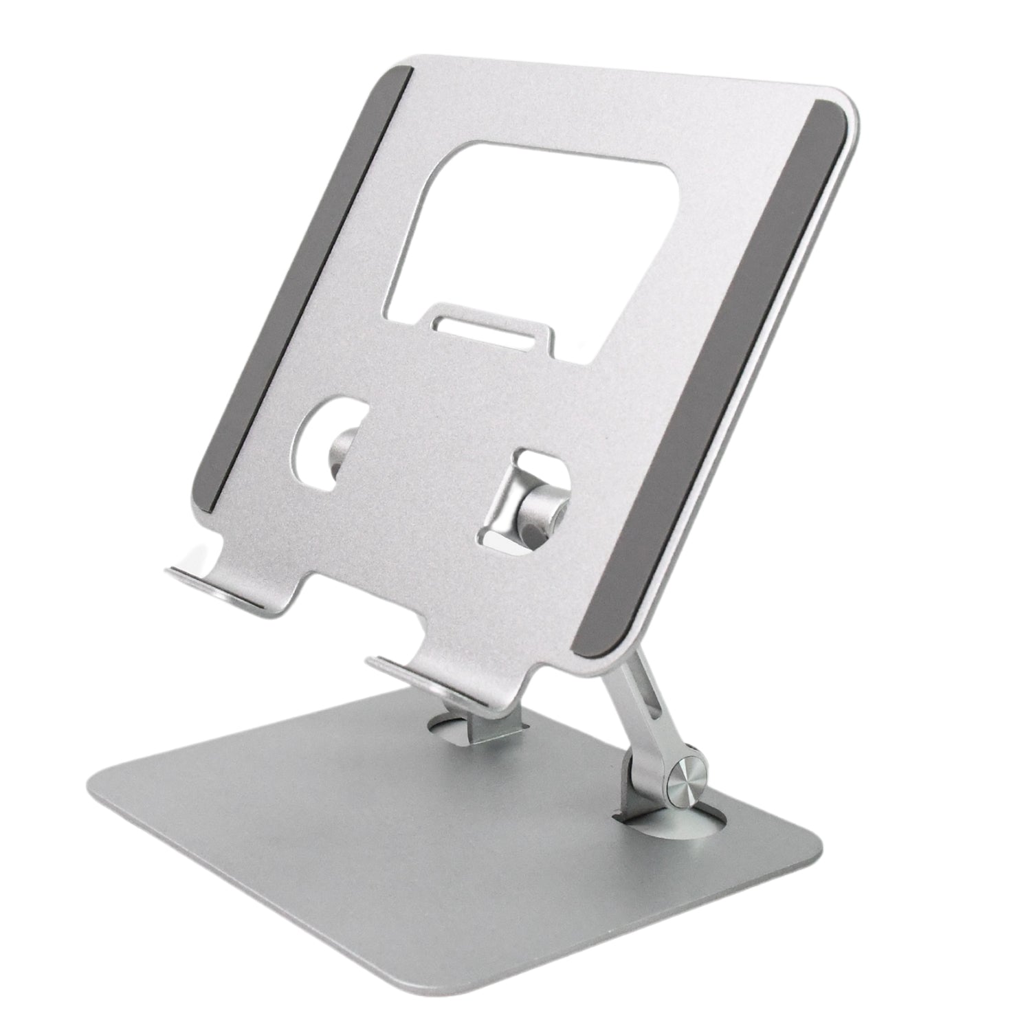 Tablet Stand Metal Alloy Adjustable Bracket, Suitable For tablet Computers for Desk Ergonomic Foldable Metal Tablet Holder/Tablets/Mobile Phones Your Brand