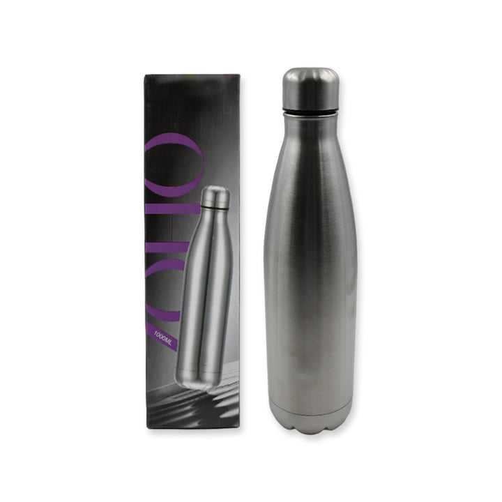 Stainless Steel Water Bottle, Fridge Water Bottle (1000 ml) - TezCart